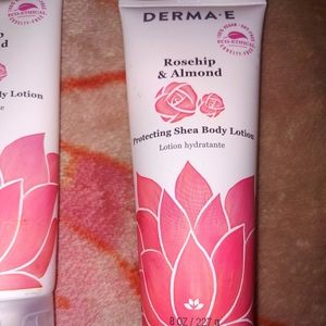 Derma E Rosehip & Almond Protecting Shea Body Lotion 8 oz